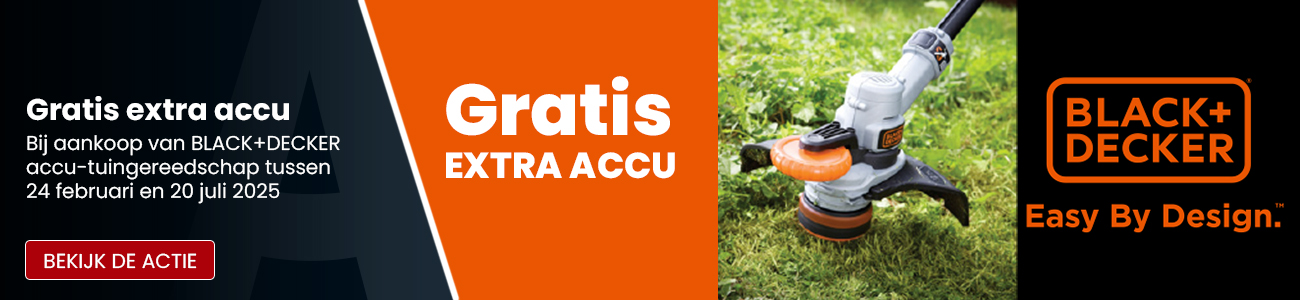 Black+Decker gratis accu