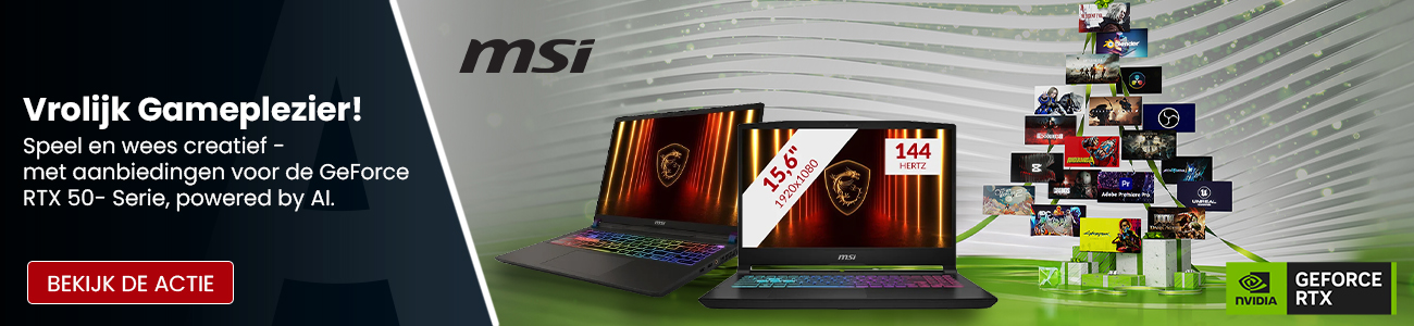 Koop een MSI GeForce RTX laptop