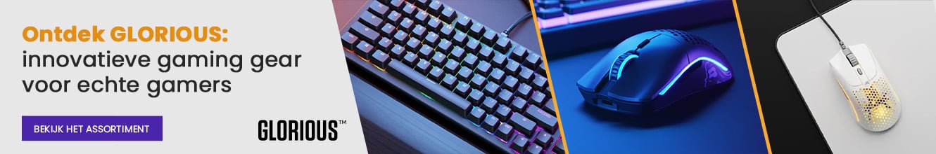 Glorious productbanner