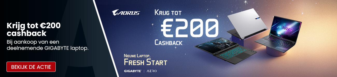 Gigabyte Notebook cashback