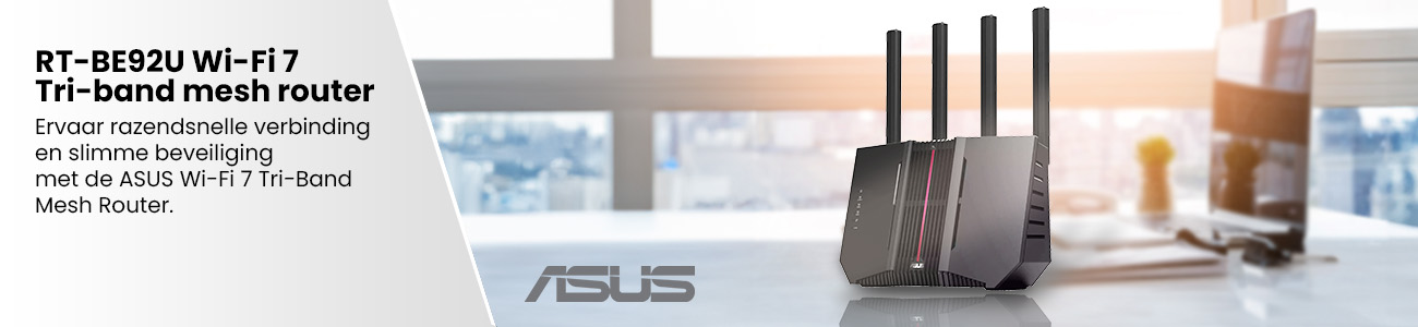 ASUS RT-BE92U Wi-Fi 7 Tri-band mesh router