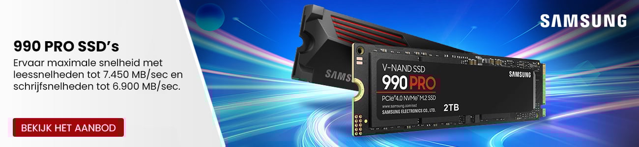 Samsung 990 PRO SSD's