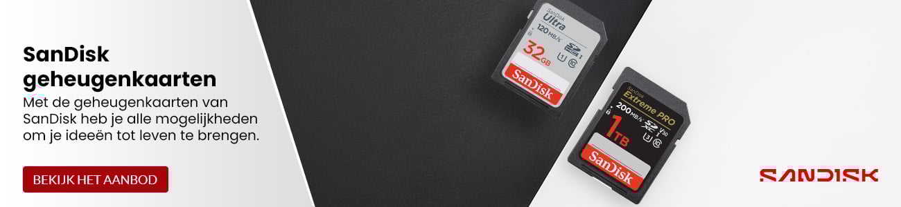 SanDisk geheugenkaarten