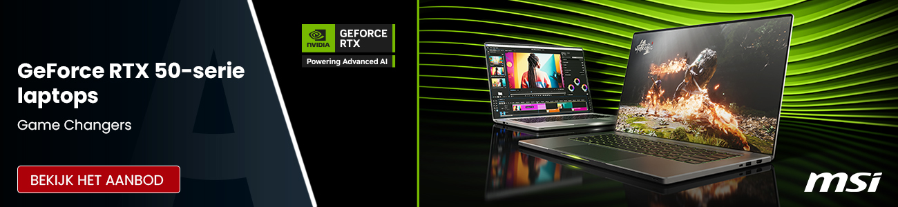 Stage - NVIDIA x MSI campagne – GeForce RTX 50-serie laptops