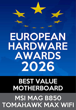 Dit product is onderscheiden met een Best value moederbord