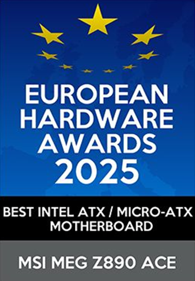 European Hardware Award Best Intel ATX / Micro-ATX moederbord