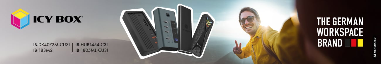 Portalbanner - ICY BOX augustus