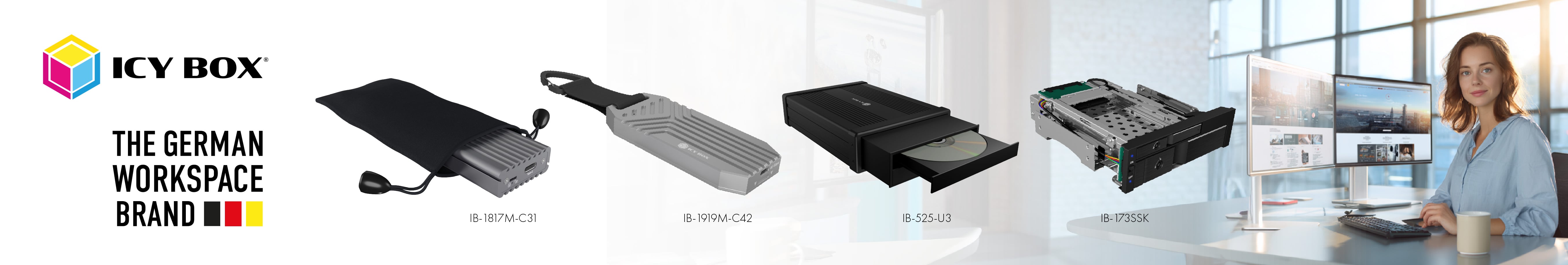 Portalbanner - ICY BOX Maart 2026