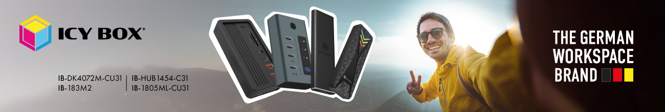 Portalbanner - ICY BOX H2 2025