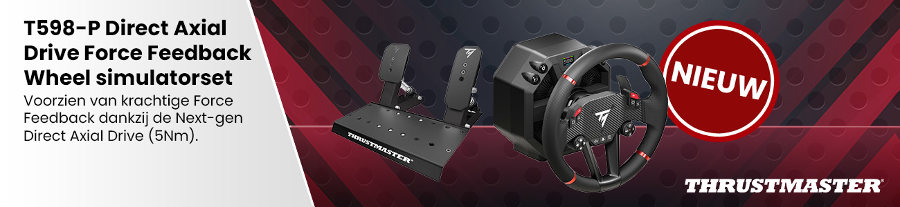Thrustmaster T598-P Direct Axial Drive Force Feedback Wheel simulatorset