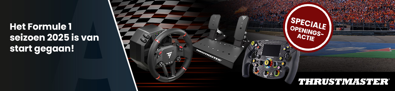 Thrustmaster T598-P Direct Axial Drive Force Feedback Wheel + Formula Wheel add-on Ferrari SF1000 Edition simulatorset