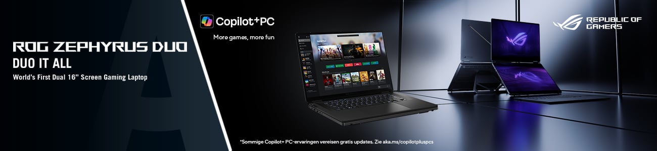 ASUS ROG Zephyrus Duo 16 GX651AX-SR004W 16" gaming laptop