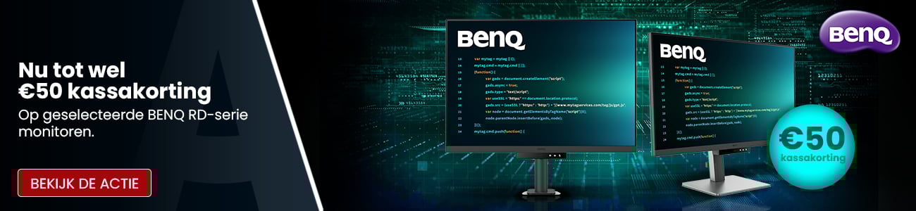 BenQ - Nu tot wel 50 euro kassakorting
