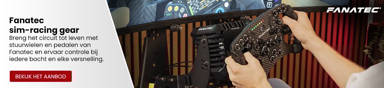 Fanatec sim-racing gear