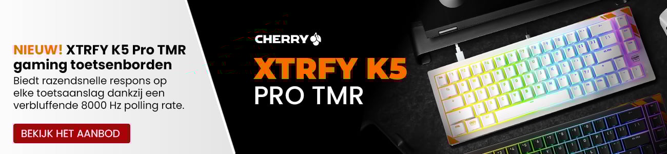 Cherry XTRFY K5 PRO TMR gaming toetsenborden