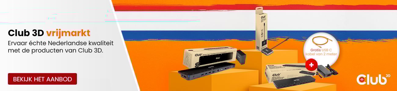 Club 3D vrijmarkt