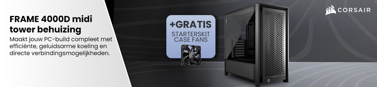 Corsair FRAME 4000D midi tower behuizing