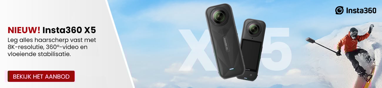 NIEUW! Insta360 X5