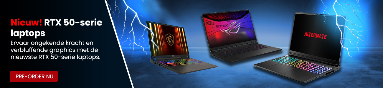 Nieuw! RTX 50-serie laptops