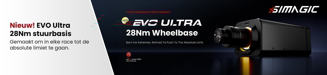Simagic EVO Ultra 28Nm stuurbasis