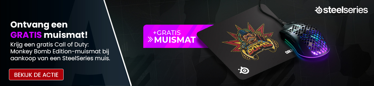 SteelSeries - Ontvang een gratis muismat!