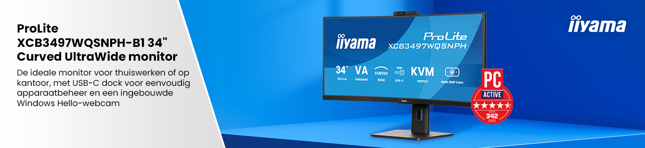 iiyama ProLite XCB3497WQSNPH-B1 34" Curved UltraWide monitor