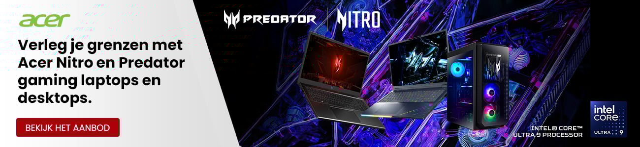 Acer - Verleg je grenzen met Acer Nitro en Predator gaming laptops en desktops