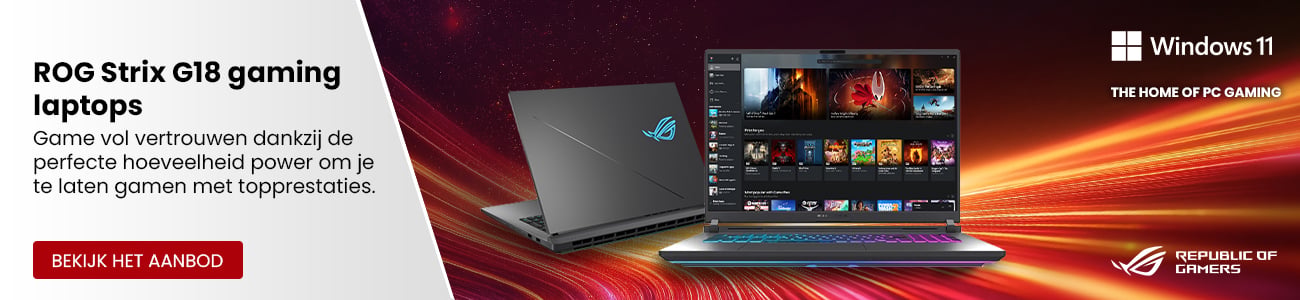 ASUS ROG Strix G18 gaming laptops - Compliant