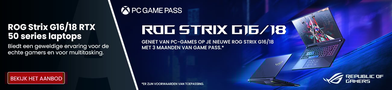 ROG Strix G16/18 laptops - Biedt een geweldige ervaring voor de echte gamers en voor multitasking