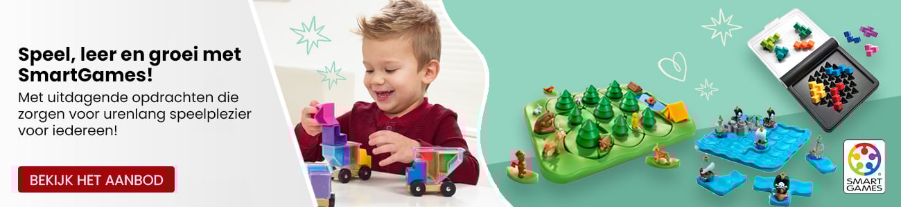 Speel, leer en groei met SmartGames!