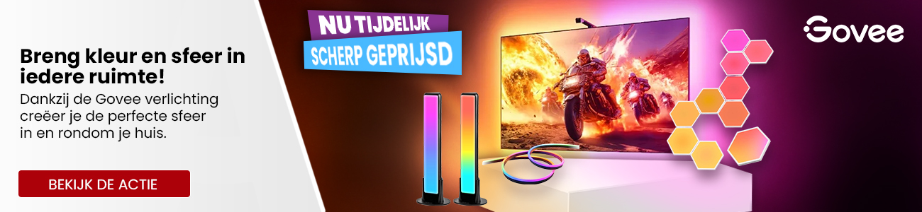 Breng kleur en sfeer in iedere ruimte dankzij Govee verlichting!