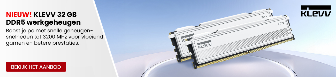 KLEVV DDR5 werkgeheugen