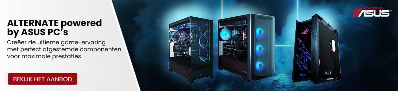 Powered by ASUS pc-systemen