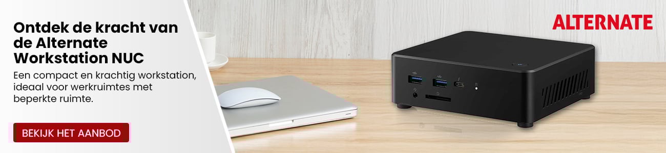 Ontdek de kracht van de Alternate Workstation NUC