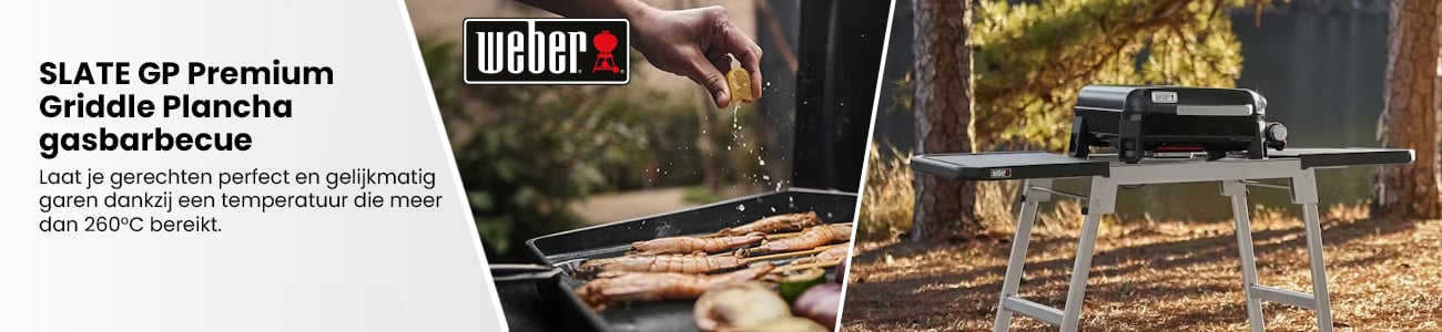 Weber SLATE GP Premium Griddle 43 cm Plancha gasbarbecue