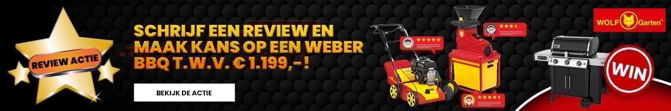 Review en win een BBQ t.w.v. € 1.199,-!  - Productbanner