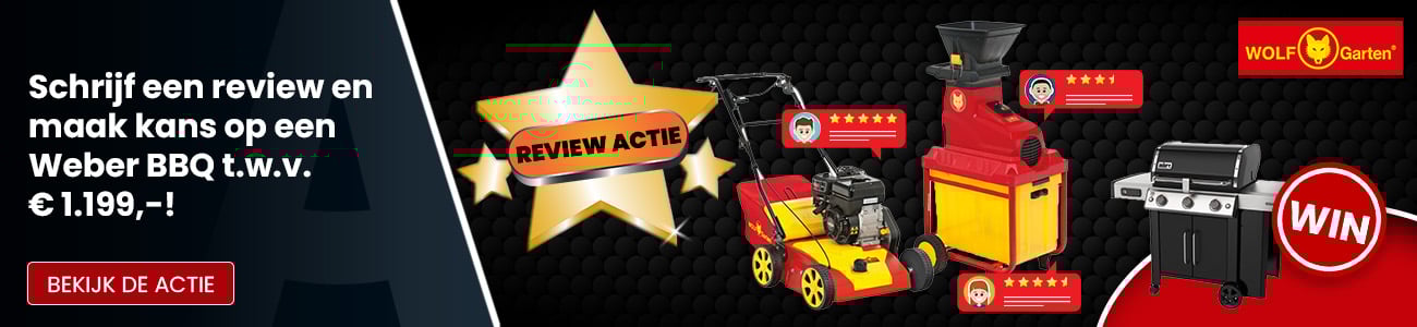 Review en win een BBQ t.w.v. € 1.199,-! - Stagebanner