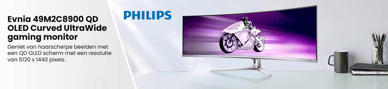 Philips Evnia 49M2C8900 QD OLED 48.9" Curved UltraWide gaming monitor