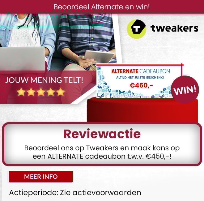 Tweakers Review actie - Win 450 euro cadeaubon