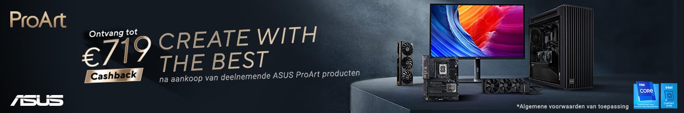 Productbanner - ASUS ProArt cashback promo