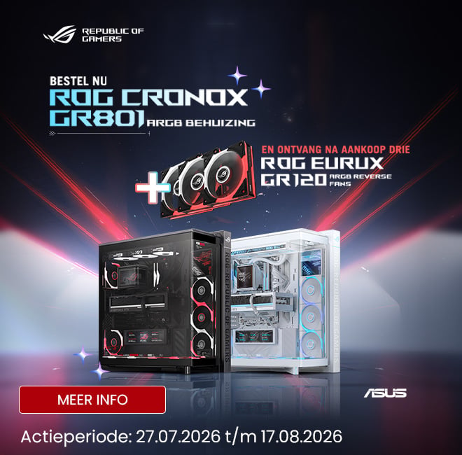 Ontvang een gratis $20 Gamesplanet voucher bij aanschaf van een deelnemend ASUS moederbord.
