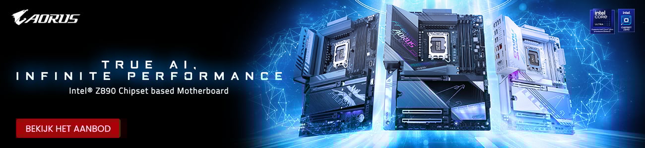 Gigabyte Z890 moederborden