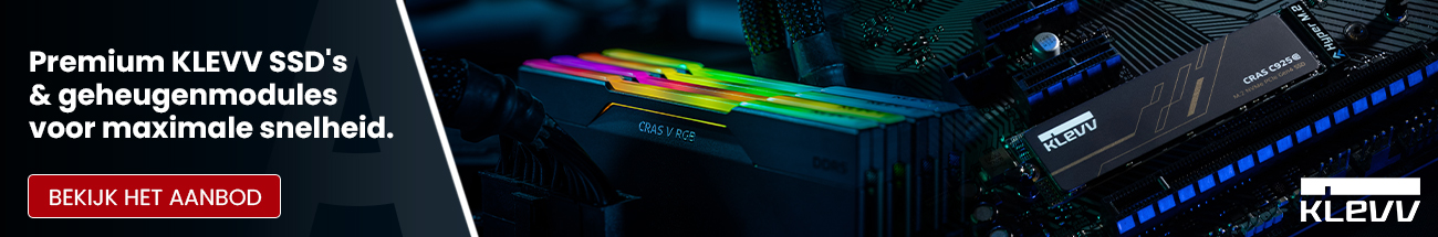 KLEVV SSD's & geheugenmodules: Premium prestaties voor elke pc
