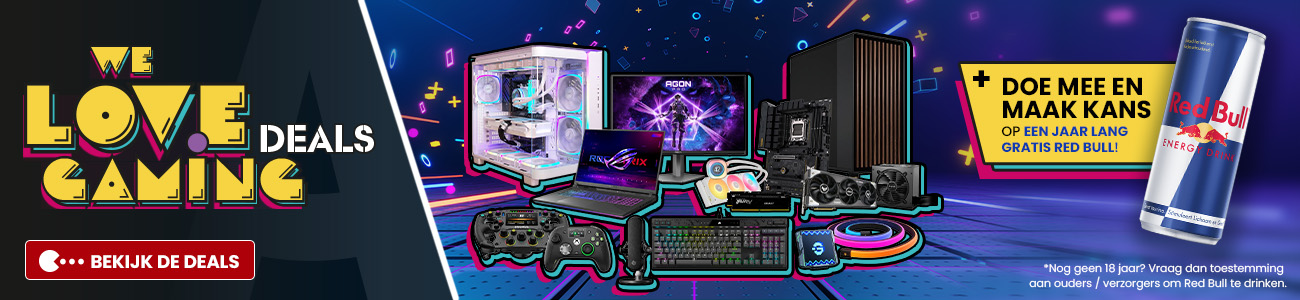 We Love Gaming - Profiteer van veel Gaming gear en Hardware deals!
