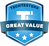 TechTesters Great Value Award
