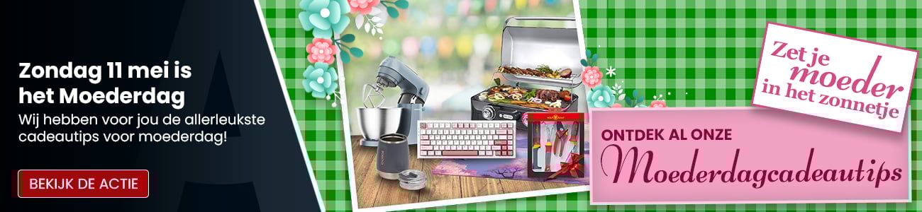 Zondag 11 mei is het Moederdag, bekijk onze Moederdagcadeautips
